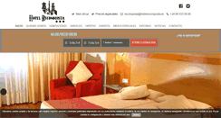 Desktop Screenshot of hotelreconquista.es