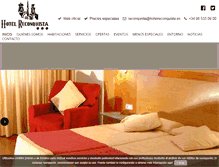 Tablet Screenshot of hotelreconquista.es